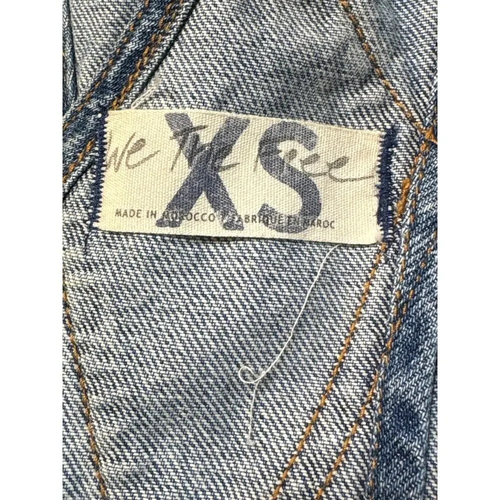 We The Free Ziggy Denim Overalls Slouchy Fit Size XS - Picture 6 of 11